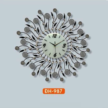 HF - ĐH - 987: Đồng hồ trang trí  - KT:  Ø700mm x H700mm