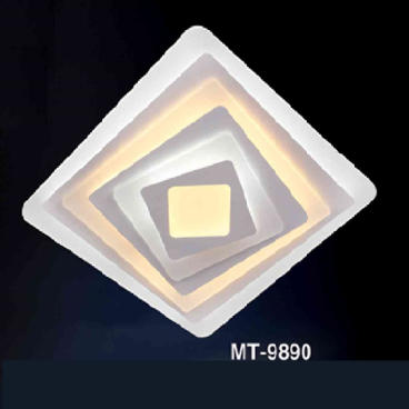 VE - MT - 9590: Đèn áp trần LED -  KT: Ø500mm x H100mm - Đèn LED đổi 3 màu - Remote