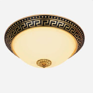 BT - 99: Đèn ốp trần chao thủy tinh - KT: Ø480mm - Đèn LED 36W x 2 ánh sáng đổi 3 màu