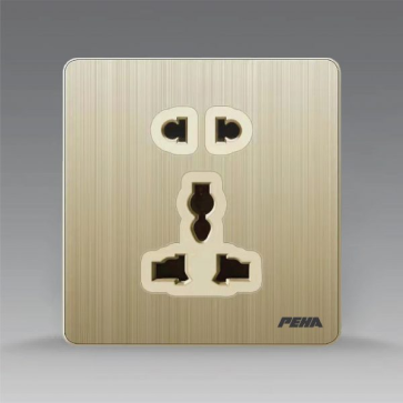 A300 - M05: Bộ ổ cắm đa năng 5 chấu - 16A/250VAC — 50/60Hz