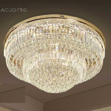 AC 28 - 40: Đèn áp trần Phale - KT: Ø960mm - Đèn LED đổi 3 màu