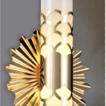 AC32-133: Đèn LED 6W ánh sáng vàng - KT: 16*25cm