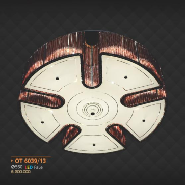 AD - OT 6039/13: Đèn áp trần LED - KT: Ø560mm - Đèn LED đổi 3 màu - Remote