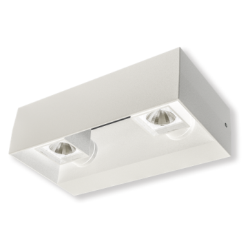 Alcor 6W x 2:  tường Alcor  6W* 2 - ÁNH SÁNG VÀNG 