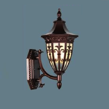 AN - NT - 419: Đèn gắn tường ngoài trời - KT: W190mm x H410mm - Đèn chân E27 x 1 bóng