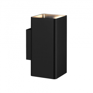 ARGO -14W: ĐÈN TƯỜNG LED VỎ ĐEN 2*7W - ÁNH SÁNG VÀNG