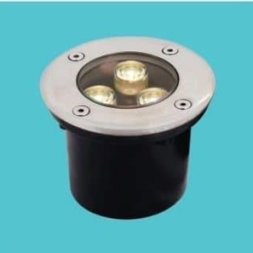 AS - 01 - Đèn LED âm sàn 3W - ánh sáng (vàng/xanh dương /xanh lá) - HF