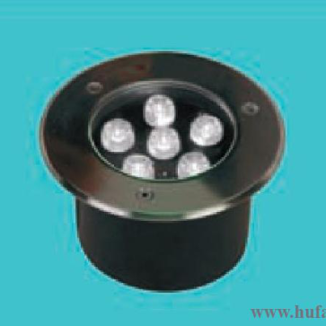 AS - 02 - Đèn LED âm sàn 6W - ánh sáng (vàng/xanh dương /xanh lá) - HF