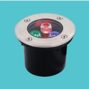 AS - 05 - Đèn LED âm sàn 3W - ánh sáng đổi màu - HF