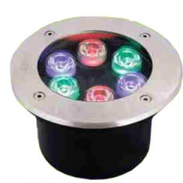 AS - 06 - Đèn LED âm sàn 6W - ánh sáng đổi màu - HF