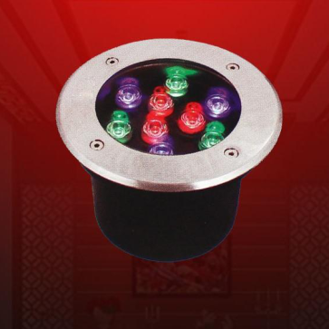 AS - 07 - Đèn LED âm sàn 9W - ánh sáng đổi màu - HF
