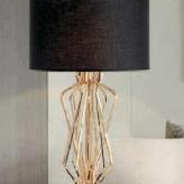 AU  - DB 6616/BK: Đèn bàn, KT: L350mm*H650mm - Đèn E27*1 bóng 