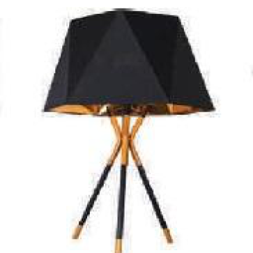 AU - DB -LM 216:  Đèn bàn,  KT: Ø330mm*H670mm - Bóng đèn E27*1 bóng