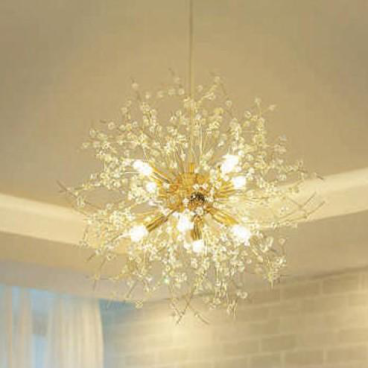 AN - ĐT - 1902/400 - GD: Đèn thả LED - KT: Ø400mm - Đèn LED G9 x 8 bóng