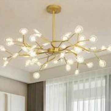 AU - ĐT -2002/30: Đèn chùm LED G4*30 bóng , KT: Ø600mm*H600mm