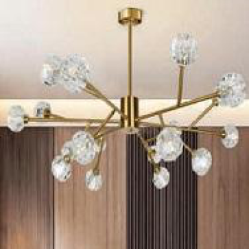 AU - ĐT6628/18: Đèn chùm LED G9*18 bóng , KT: Ø1000mm*H640mm