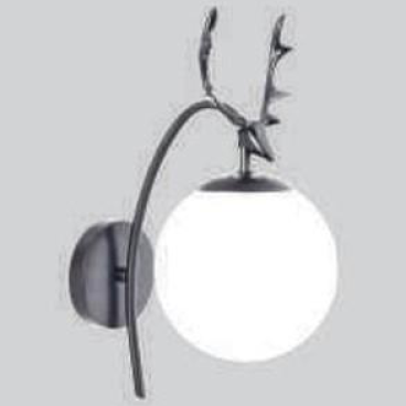 Au- VB 1749/1BK: Đèn vách chao bi