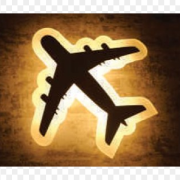 AU - VL.6122: Vách LED ÁS vàng - L330*H350mm