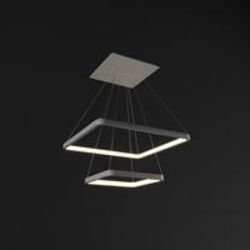  BP6212: ĐÈN THẢ 2 VÒNG VUÔNG LED 64W - ÁNH SÁNG TRẮNG