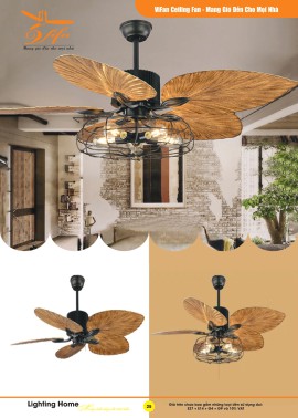 Catalogue Đèn Quạt Trần VIFA