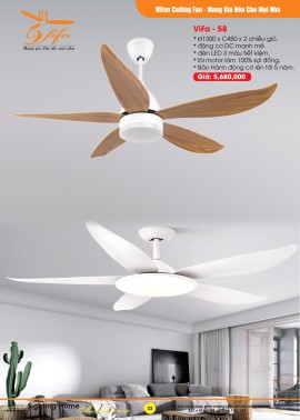 Catalogue Đèn Quạt Trần VIFA