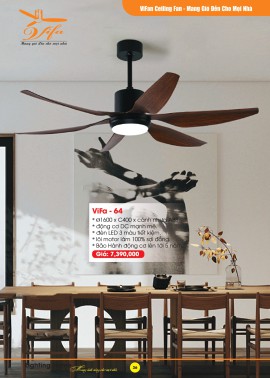 Catalogue Đèn Quạt Trần VIFA