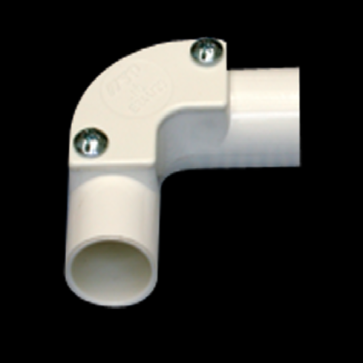 E244/16: Cút chữ L có nắp Ø16mm - Click vào xem các quy cách khác