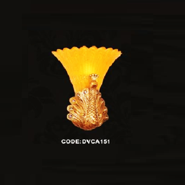CODE: DVCA151: Đèn gắn tường 1 bóng - KT: Ø260mm x H310mm - Bóng đèn chân E27 x 1