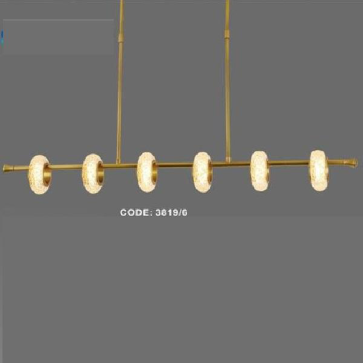 CODE: 3819/6: Đèn thả LED - KT: L970mm x H650mm - Đèn  LED