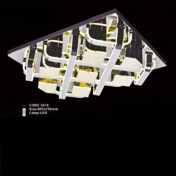 CODE: 5618: Đèn áp trần chữ nhật LED - KT: L950mm x W750mm - Đèn LED