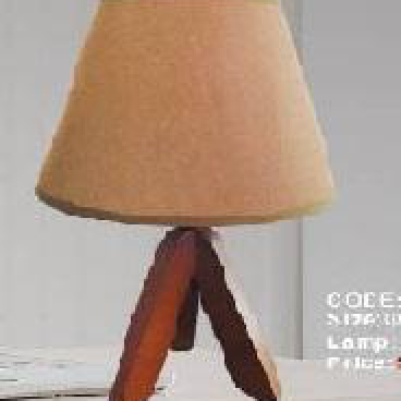 CODE: 6186C: Đèn bàn, KT: Ø250mm*H420mm