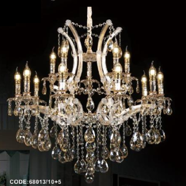 CODE: 68013/10+5: Đèn chùm Phale nến 15 tay - KT: Ø800mm x H720mm - Đèn nến chân E14 x 15 bóng