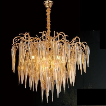 CODE: 8035-800: Đèn thả LED phale  giọt nước - KT: Ø800mm - Đèn LED G - 2.5