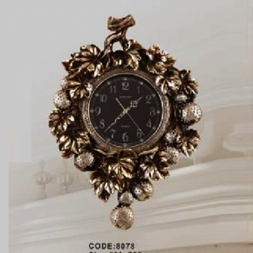 CODE: 8078: Đồng hồ trang trí - KT: L520 x H720mm