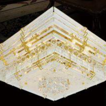 CODE: 8292/800: Áp trần Phale - KT: 800mm x 800mm x H320mm - Đèn LED 