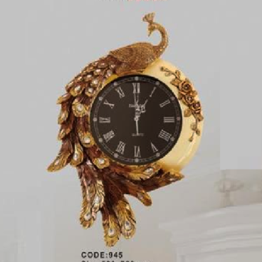 CODE: 945: Đồng hồ trang trí - KT: L520mm x H760mm