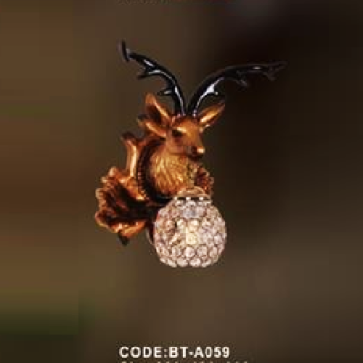 CODE: BT - A059: Đèn gắn tường hình con sóc - KT: 320mm x 190mm x 390mm - Đèn chân E27 x 1 bóng