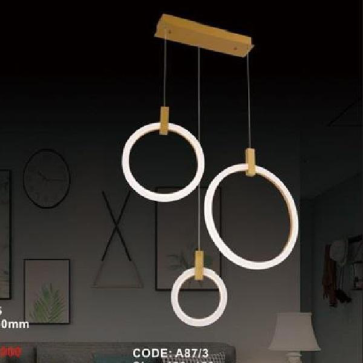 CODE: A87/3: Đèn thả LED  - KT: 450mm x 450mm- Đèn LED