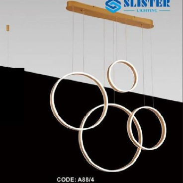 CODE: A88/4: Đèn thả LED - KT: 900mm x 500mm - Đèn LED