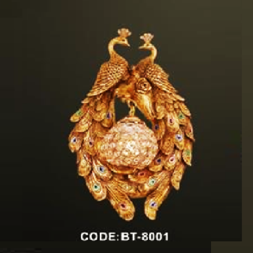 CODE: BT - 8001: Đèn gắn tường hình đôi công - KT: Ø300mm x520mm - Đèn chân E27 x 1 bóng