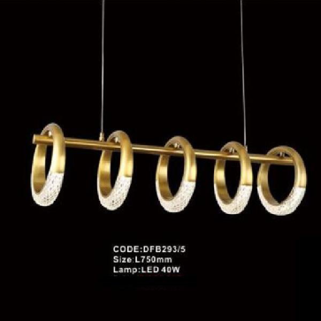 CODE: DFB293-5 : Đèn thả LED - KT: L750mm - Đèn LED