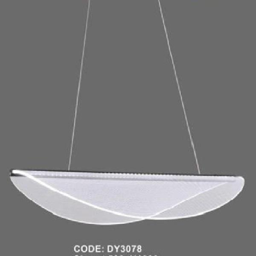 CODE: DY3078: Đèn thả LED - KT: L500mm x H1000mm - Đèn  LED
