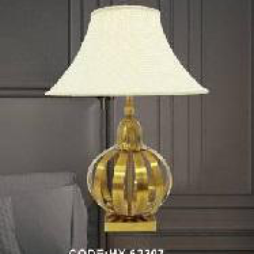 CODE: HY - 62307 : Đèn bàn , KT: Ø520mm*H760mm, Đèn chân E27*1 bóng