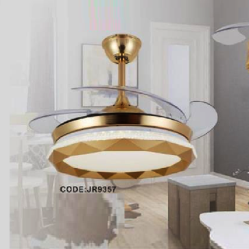CODE: JR9357: Quạt trần đèn cánh xếp