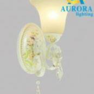 CODE: WL 0274: Đèn tường 1 bóng, chao thủy tinh, KT: L150mm*W280mm*H430mm