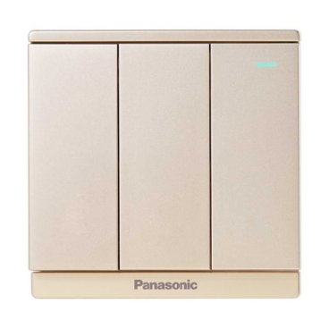 WMF515MYZ-1VN: Bộ 3 contac B, 1 chiều, bắt vít, Có chỉ báo dạ quang. 250V – 10A