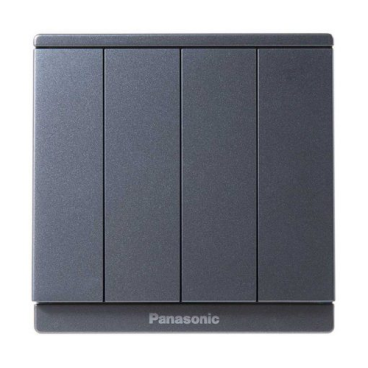 WMF507MYH-VN: Bộ 4 công tắc, 1 chiều, bắt vít -  250V – 10A