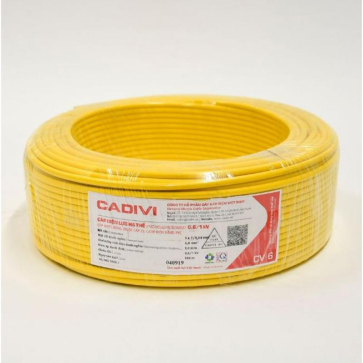 CV 6mm2: Cáp đơn 6mm2 - 100m
