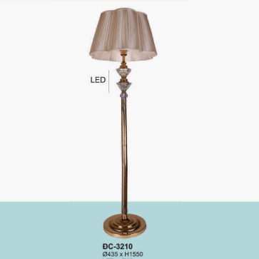 AU - ĐC -  3210: Đèn cây - KT: Ø435mm x H1550mm - Bóng đèn E27 x 1 bóng