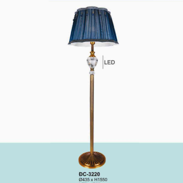 AU - ĐC -  3220: Đèn cây - KT: Ø435mm x H1550mm - Bóng đèn E27 x 1 bóng